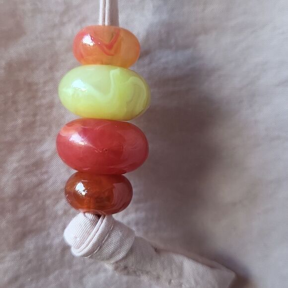 Lingchamp Blouse Nude - Crepe blouse. Size 36 = size S in US. - Picture 8 of 10